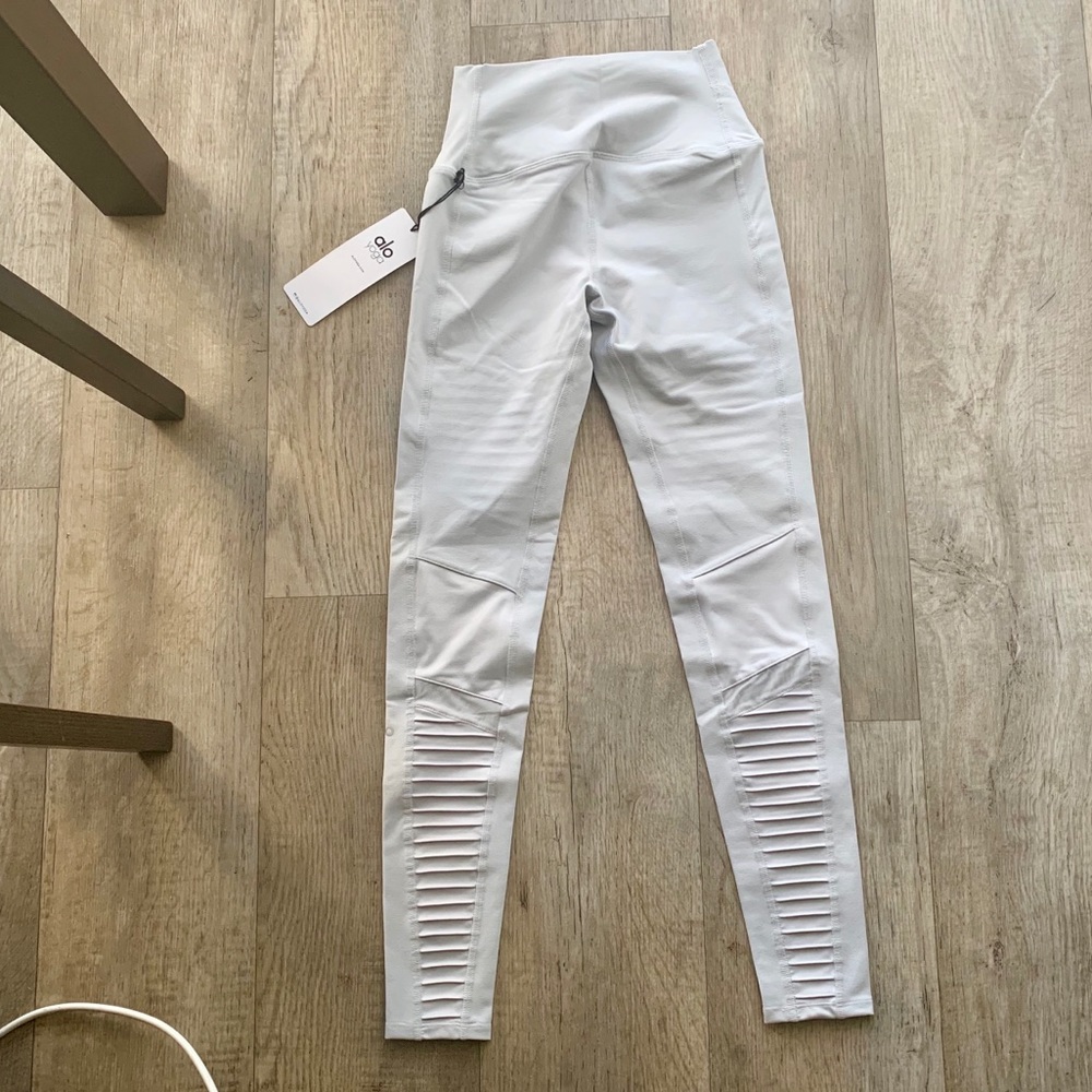 SOLD - NWT Alo High Waisted Moto Legging - Picture 6 of 8